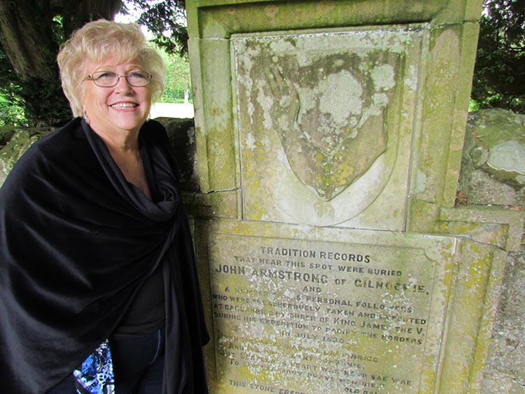 Memorial to Johnnie Armstrong of Gilnockie